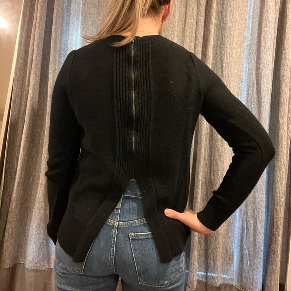 Black knit sweater - Picture 2 of 3